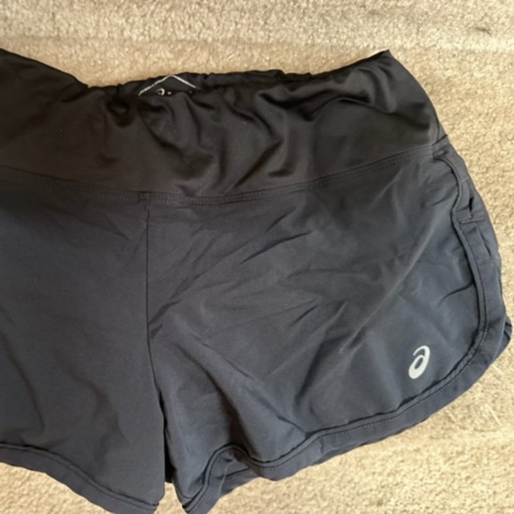 Asics Black Shorts